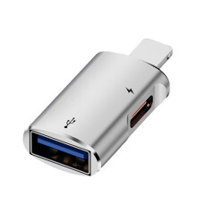 Do Adaptera dla Interface do USB3.0OTG, Telefonu Komórkowego dla i Tabletu do Pamięci Flash USB, Myszy i Klawiatury w Kolorze Srebrnym