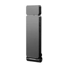 Lampe de Lecture LED Rechargeable à Pince, 3 Couleurs, 5 Niveaux de Luminosité, Veilleuse de Lecture, Protection des Yeux, Lampe de Lecture