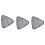 Triangle Microfiber Cloth Dust Mop Replacement  Pads Large Glass Cleaning Microfiber Sweeping Rags Floor Clean Tool 1