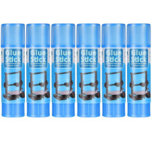 3D Printer Glue Sticks PVP Solid Glue Sticks for 3D Printer Hot Bed Removing Printing Models(6 Pieces)