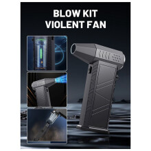 X9 Dust Blower 300000 RPM Motore Brushless Soffiatore D'Aria per Esterni Soffiatore D'Aria Ricaricabile di Tipo C per La Pulizia del PC Turbo Fan