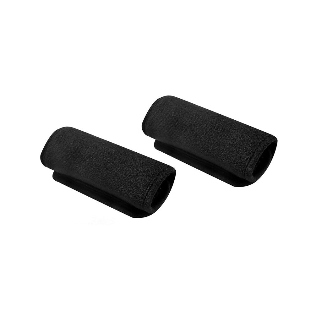 2Pack Walker Handle Cushions Walker Grip Covers Pads Walker Padded Hand Grip Covers For Rolling Wheelchair Walker Black Typecat
