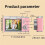 4K CCD 8X Digital  Camera for Student 48MP Compact Digital Photography Camera 180 Flip Screen Selfile Camera White 5