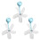 3Pcs Windmill Shaped Suction Cup Air Conditioning Ventilator - Anti-Direct Blowing, Windproof,  Saving Guide Fan 1