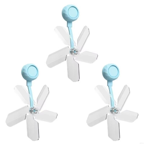 3Pcs Windmill Shaped Suction Cup Air Conditioning Ventilator - Anti-Direct Blowing, Windproof,  Saving Guide Fan