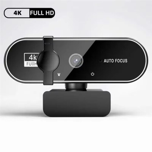 Webcam Video Camera Autofocus Streaming Web Cam with Microphone Full HD Webcams for PC Computer Laptop 4K 1