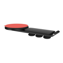 360 Graden Draaibare Universele Hoofdtelefoonhouder Onder Tafel met Kabelopbergruimte, Hoofdtelefoonhouder, Oortelefoonbeugel