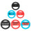 For   2 Steering Wheel Professional Racing Game Controller Handles Steering Wheel for 2