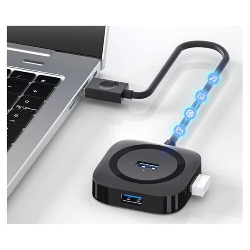 Splitter USB 4 In 1 HUB3.0 Hub One Drag Four Expansion U Disk Multi-Interface Extension Dock Splitter 2
