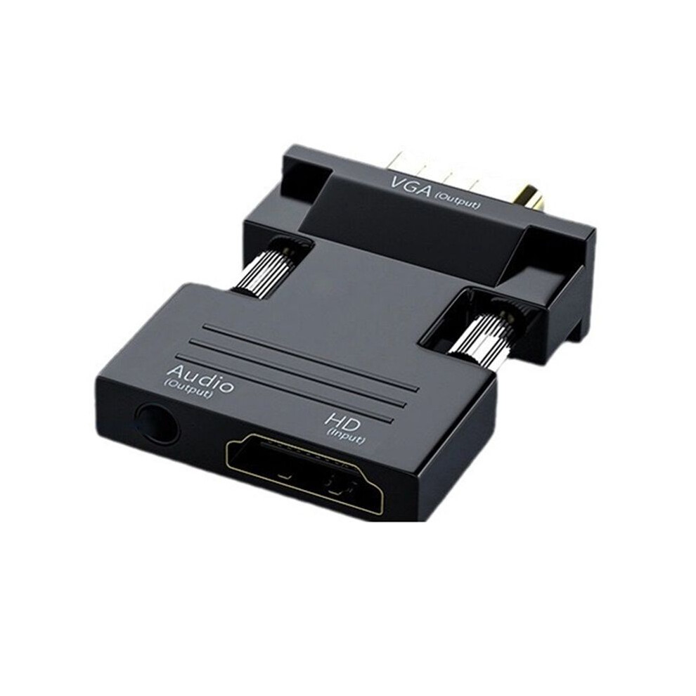 Compatible To Vga Converter With 3.5Mm Audio Cable For Ps4 Pc Laptop Tv Monitor Projector 6031357750144