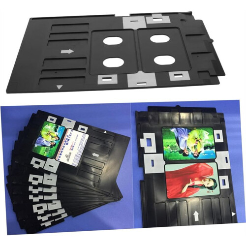 Bandeja para Impresora de Tarjetas Reutilizable, Resistente y Compatible con Tarjetas de PVC. 2