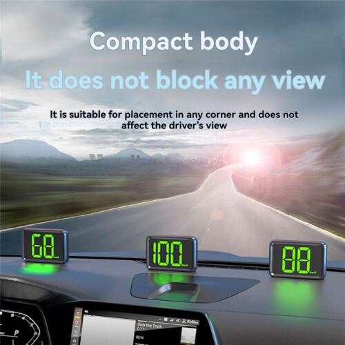 Car GPS HUD   Display Universal Digital Speedometer Projector /H  Font Speed Meter Displayer Auto Electronic