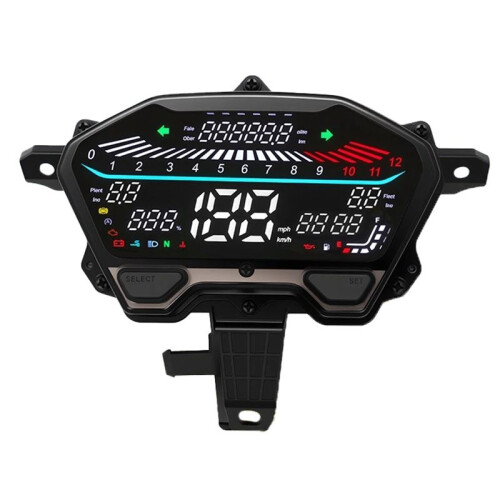 Upgraded Version Motorcycle LCD Digital Tachometer Speedometer Odometer for  Vario 125 150 160