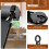 Sun Shade Replacement Parts, Cordless Crank Kit, Roller Blind Mounting Bracket,for Coolaroo Exterior Roller Shade 5