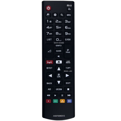 Replace AKB75095312 Universal Remote Control for   TV AKB75675303 AKB75375611