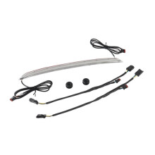 Motorcycle LED Windshield Center Fairing Vent Light for Touring CVO Electra Street Glide Ultra 2023-2025