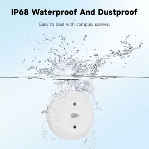 Tuya Z2M Water Immersion Sensor Zigbee3.0 Flood Water Leak Detector Alarm Security Water Leak Sensor 2