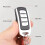 Garage Door Remote Control 433MHz, Universal Duplicator Code Grabber Clone Gate Key Fob Hand Transmitter 6