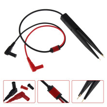 2PCS for SMD Chip Test Clip Capacitance Inductor Resistance Test Clip Meter Lead Probe Multimeter Tweezer