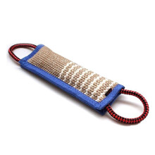 Dog Training Bite Pillow Jute Bite Toy Dog Tug Toy Durable Dog Bite Sleeve Stick Training Equipment for Puppy Pet