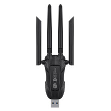 WIFI 6 AX900 4 Antennas USB WiFi BT 5.4 Adapter 2in1 Dongle Wireless Wlan External Network Card for Windows 10/11