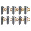 10PCS Capacitive Soil Moisture Sensor Module Corrosion Resistant 3.3-5.5V for  Moisture Detection Garden Watering 1