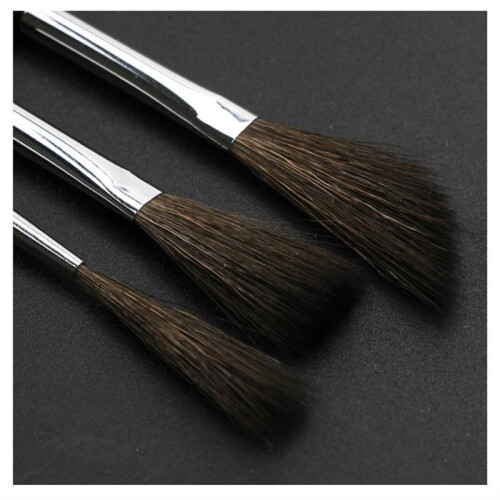 Pinstriping Brush Kit,3 Pcs Professional Striping Brushes Long Liner Script Scroll Rigger Brushes 2