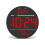 Relógio de Parede Digital  com Display LED, Relógio de Parede Elétrico com Temperatura, Horário de Verão Automático, Data e Dia, para 1