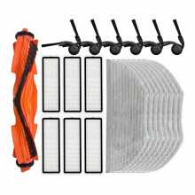 For  Robot Vacuum S40 / OV81 Vacuum Replacement Parts Main Side Brush HEPA Filter Mop Cloth Accessories