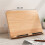Compact Foldable Reading Stand, Wood Book and Tablet Holder, Easily Adjustable Rest 5