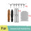 Replacement Accessories Kit for  D20 Pro/D20  Robot Vacuum Accessories Main Side Brushes Filter Mop Cloth 2
