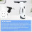 Cordless Window Vacuum Cleaner, Window Cleaner Squeegee Tool Set, Electric Windown Cleaning Tool US Plug 2