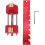 Chisel Sharpening Jig with Roller Wheel Honing Guide for Planes, Adjustable Precision Angle 5