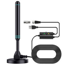 Column High-Definition Digital TV-Antenn Universal Förstärkare för Inomhus och Utomhus med Omkopplare Justerbar UHF TV-Antenn