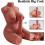 Torso Doll with Breast Anal Masturbator with penis 7