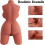 Torso Doll with Breast Anal Masturbator with penis 8