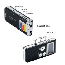 8G Voice Recorder, High-Definition Noise Reduction MP3 Player, Suitable for Meetings and Other Occasions