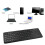 Wireless 2.4G Touchpad Keyboard for PC, Laptop, Tablets, OS X 9