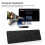 Wireless 2.4G Touchpad Keyboard for PC, Laptop, Tablets, OS X 6