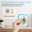 60-Minute Visual Timer with Night Light, Countdown Timer,Pomodoro Timer with Rainbow Pattern for Kids and Adults 9