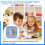 60-Minute Visual Timer with Night Light, Countdown Timer,Pomodoro Timer with Rainbow Pattern for Kids and Adults 4