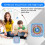 60-Minute Visual Timer with Night Light, Countdown Timer,Pomodoro Timer with Rainbow Pattern for Kids and Adults 2