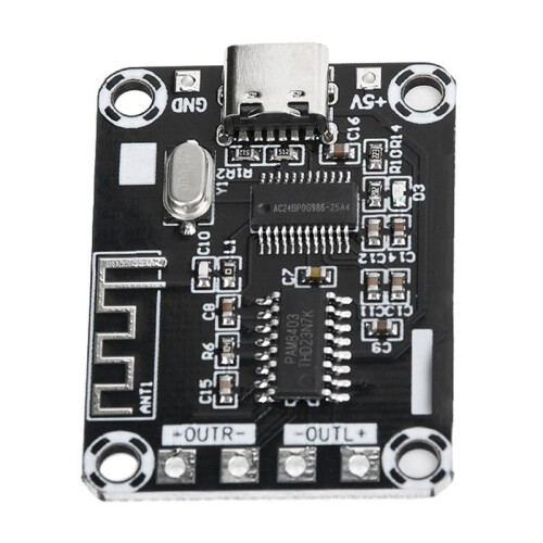 PAM8403 Digital  Amplifier Board DC5V  Case TYPE-C Powered 5W USB Amplifier Board Module