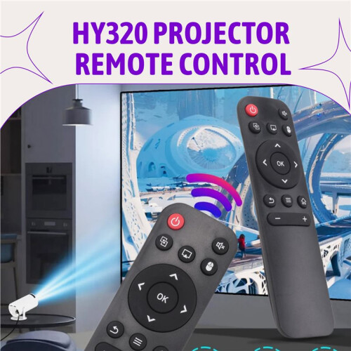Projector Remote Control for HY300 HY320 HY300 PRO Projector Portable Control Remote Universal 2