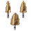 3pcs 20/25/32mm Step Drill Bit with Limit Swivel  PPR Lifting Cone Drill Bits for Water Pipe Reaming 1