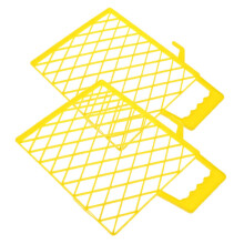 2pcs Plastic Paint Tray Liner with Grid Screen for DIY Painting, Easy Clean and Smooth Finish