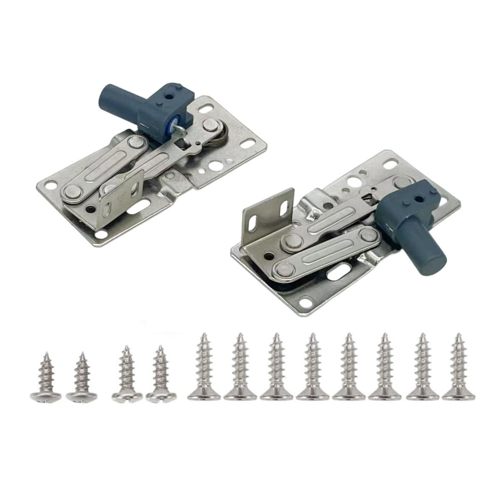 Soft Close Cabinet Hinges With Screws, Self Closing 45 Flip Down Tray Hinge For Tipout Cabinets 9169991230542