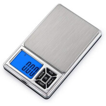 Digital Pocket Scale for Jewelry and Kitchen with Clear Backlit Display and EasyClean Stainless Keys