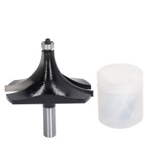 Woodworking Roundover Bit With Universal Shank, Portable Set Efficient Cutting Tool For Edging Trimming Applications, Durable Tungsten Carbide