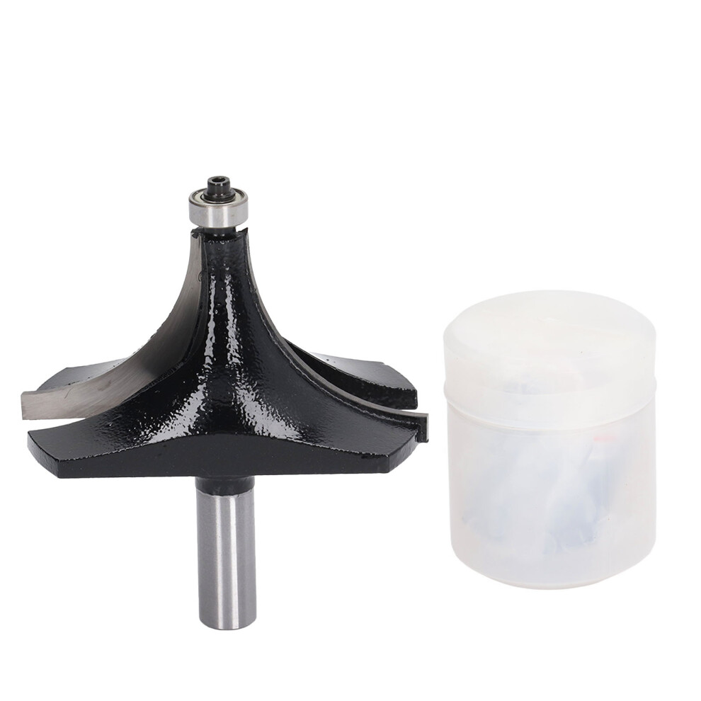 Carbide Tipped Router Bit For Edge Rounding, Ergonomic Design Versatile Usage Tool With Anti Kickback Safety System, Chamfer Trimming Bit For Wood 9357860343251